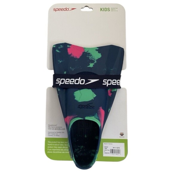 Speedo Young Swimmers Swim Fins Ages 3+ - Picture 3 of 7